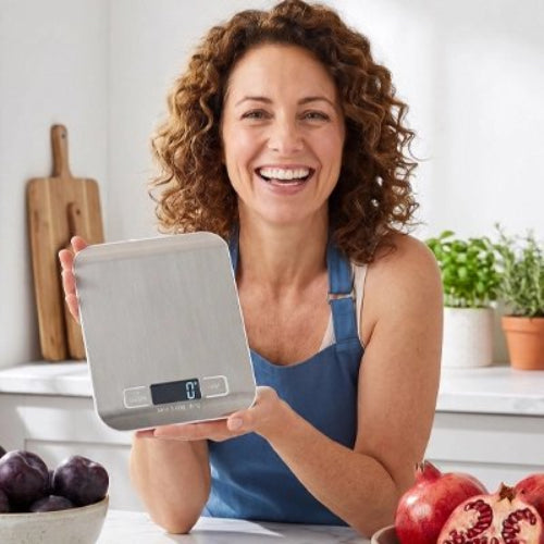 Balance Cuisine alimentation par piles