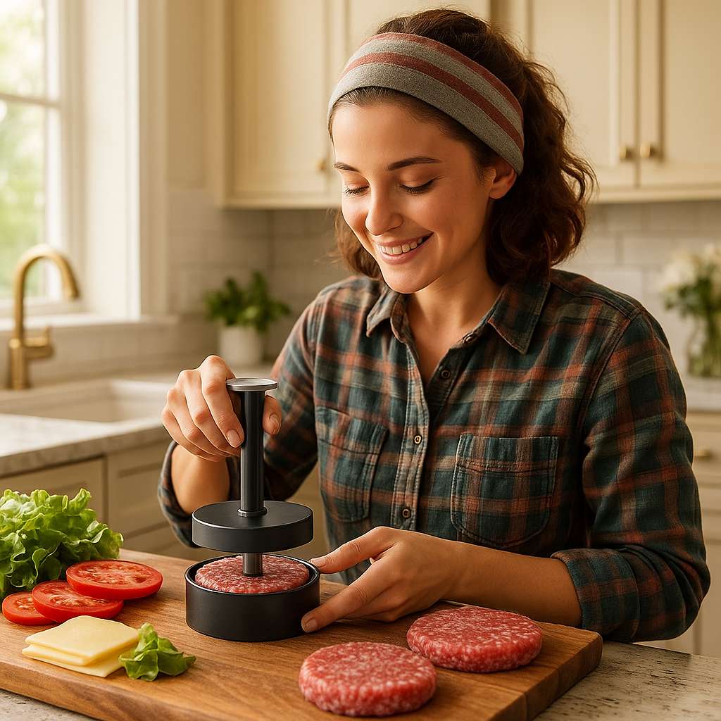 emporte-piece-pour-steak-hache-solide-utilise-par-une-femme