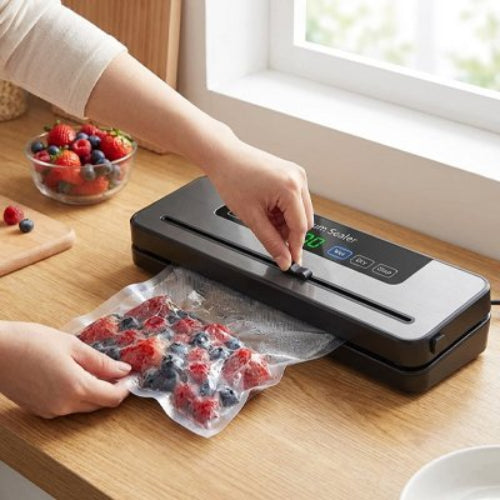 Machine sous vide alimentaire réduisant les brulures des congélations