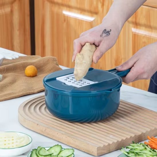 mandoline cuisine gingembre bleu