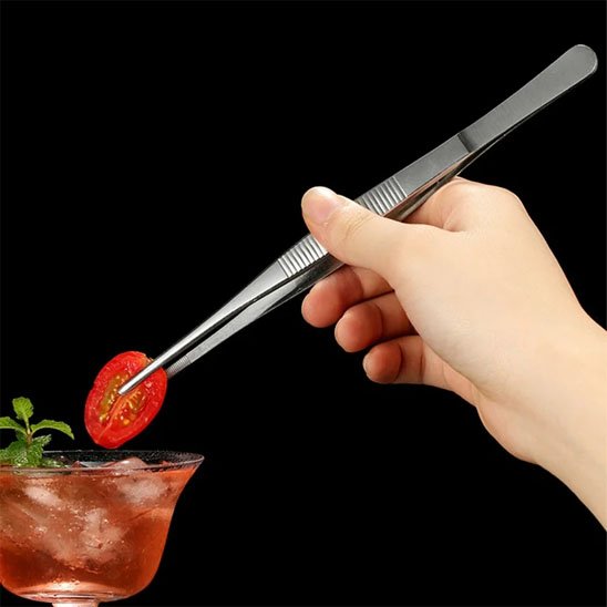 Pince de cuisine servir fruits et sucreries rapidement et sans effort
