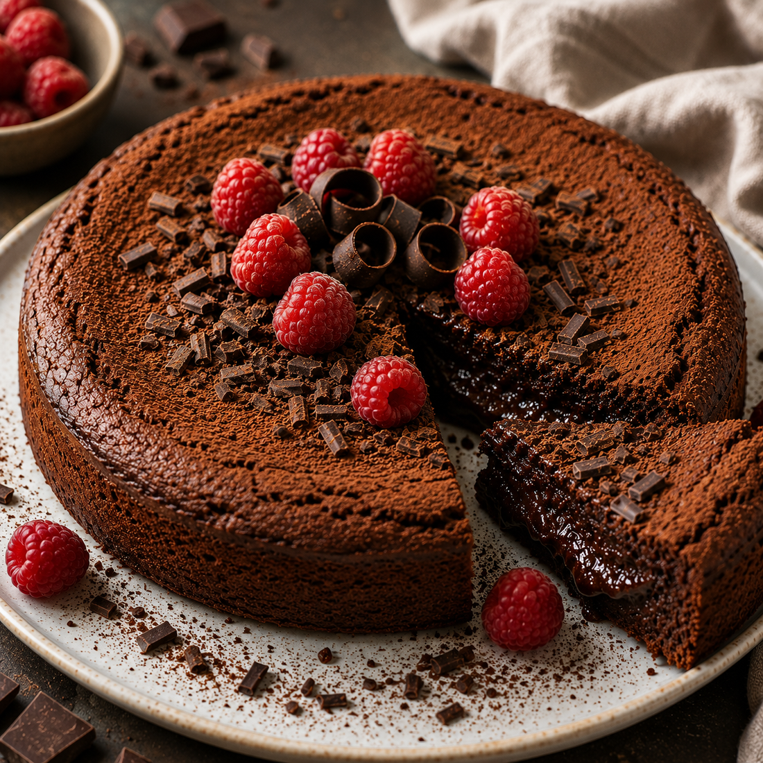 Gâteau au chocolat fondant et moelleux, irrésistible