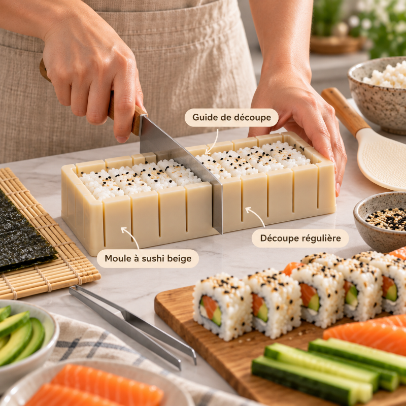 Coffret cadeau sushi premium pour amateurs de cuisine japonaise