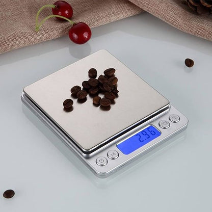 Balance cuisine  avec écran led bleu