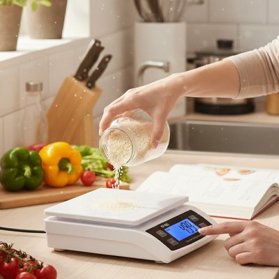 Balance Cuisine dosage parfait grâce à la balance avec écran LCD
