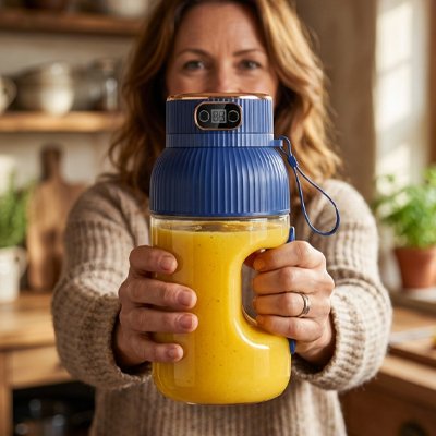 Blender smoothie compact et puissant parfait pour smoothies, jus et shakes protéinés