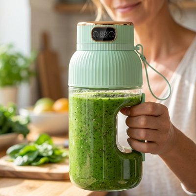 Blender smoothie puissant idéal pour préparer des boissons onctueuses en quelques secondes, gain de temps garanti et texture parfaitement lisse.