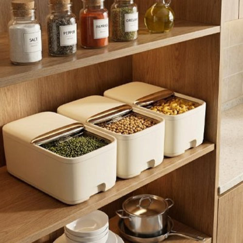 Boite de conservation alimentaire cuisine placard ou garde-manger