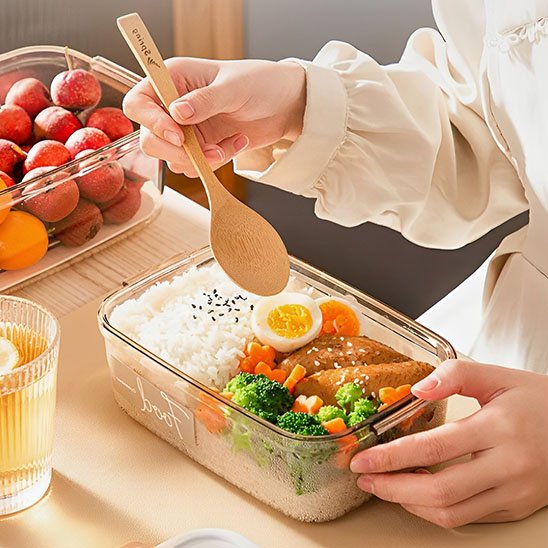 Boite de conservation alimentaire fermeture sécurisée avec joints d'étanchéité