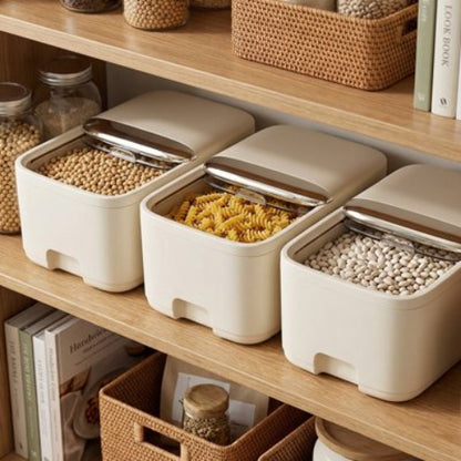 Boite de conservation alimentaire limite l’exposition à l’air et à l’humidité