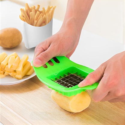 Coupe frite utilisé sur un plan de travail