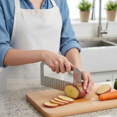 Coupe legumes coupe frites ergonomique