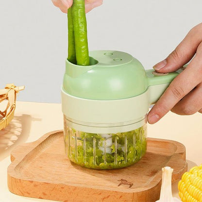 Coupe légumes électrique compact facile d'utilisation