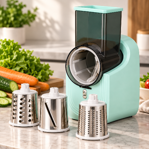 coupe legumes electrique grande goulotte preparation facile