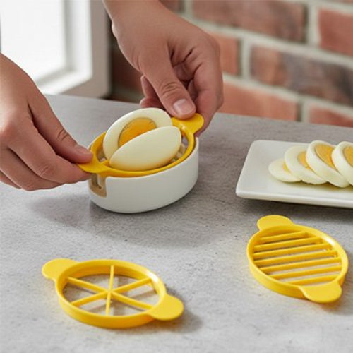 Coupe oeuf compact rangement facile, portatif