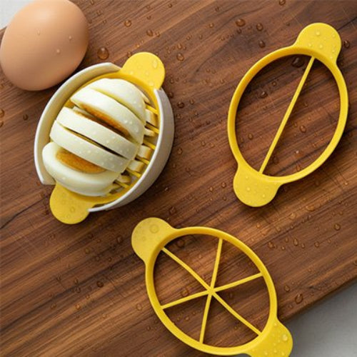 Coupe oeuf jaune en forme d'oeuf ergonomique