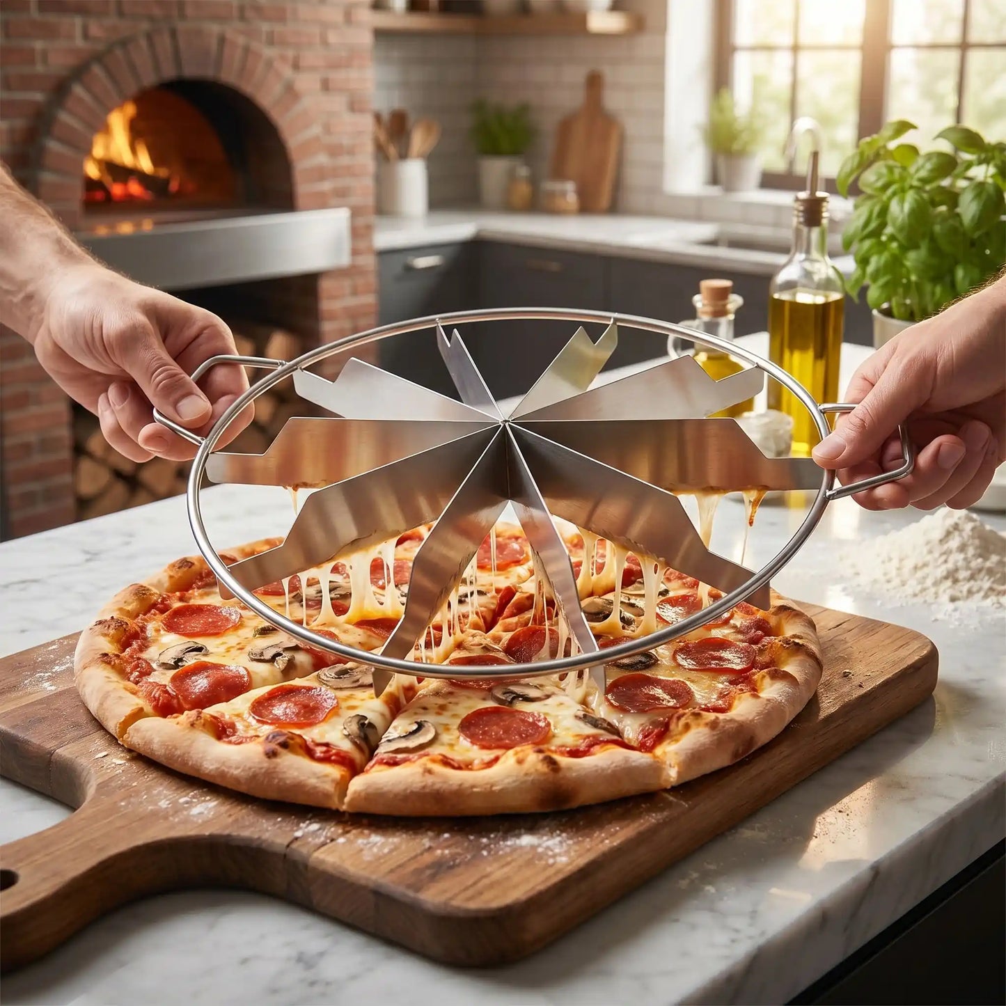 coupe pizza multifonction usage facile