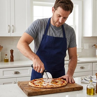 Couteau à pizza roulette robuste