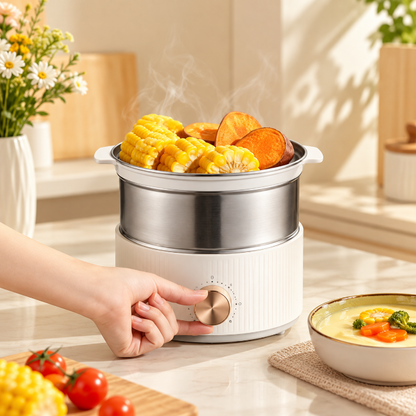 Cuit vapeur électrique pour préparer des légumes savoureux au quotidien
