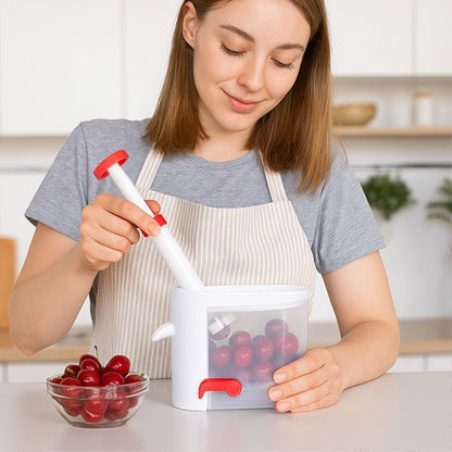 Denoyauteur cerise polyvalent pour les olives, prunes. cerises