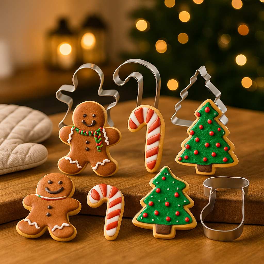 emporte piece noel renne flocon sapin chaussette