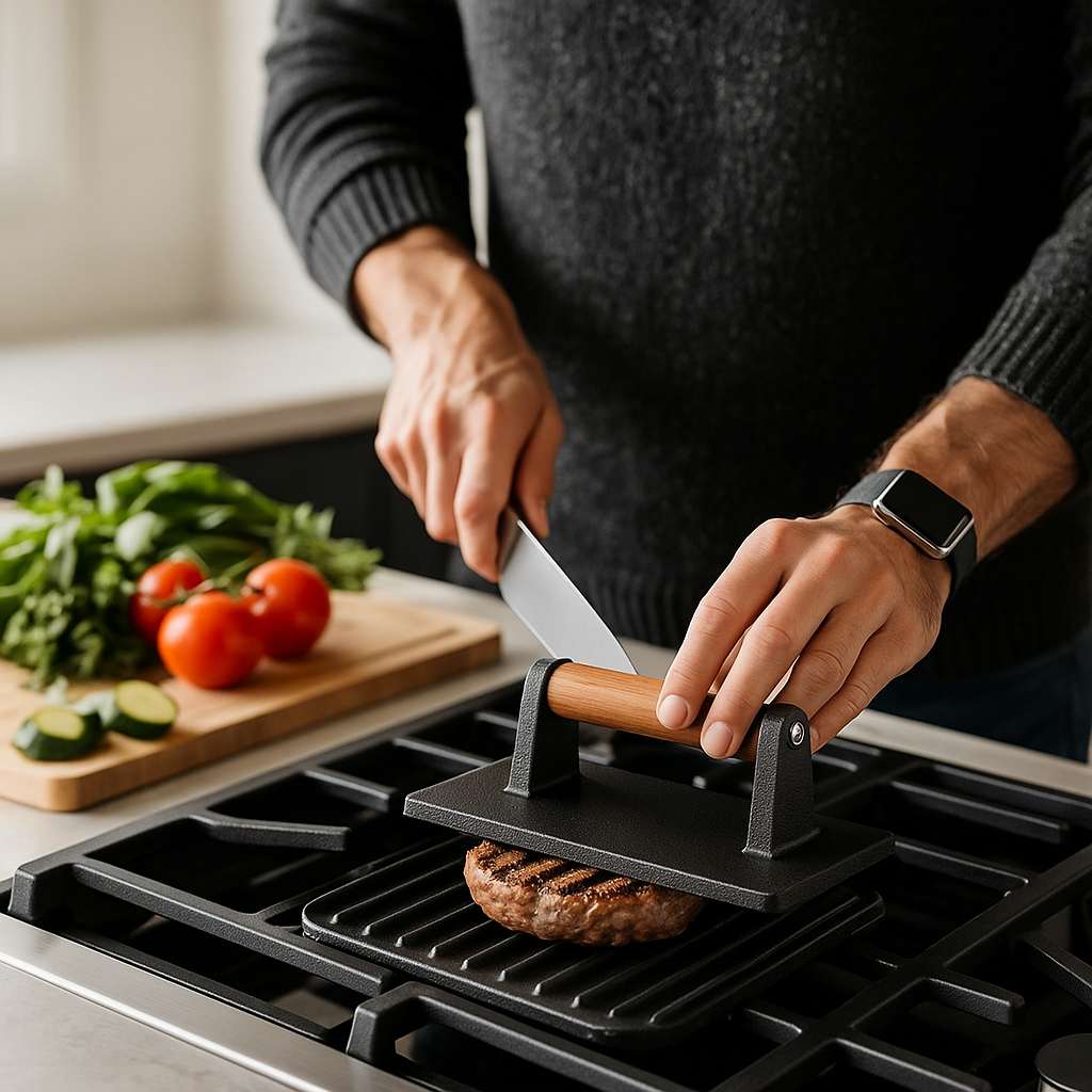 emporte-piece-pour steak hache-en-fonte
