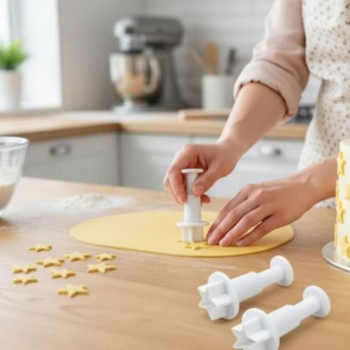 emporte-pièces à poussoir pour décoration précise