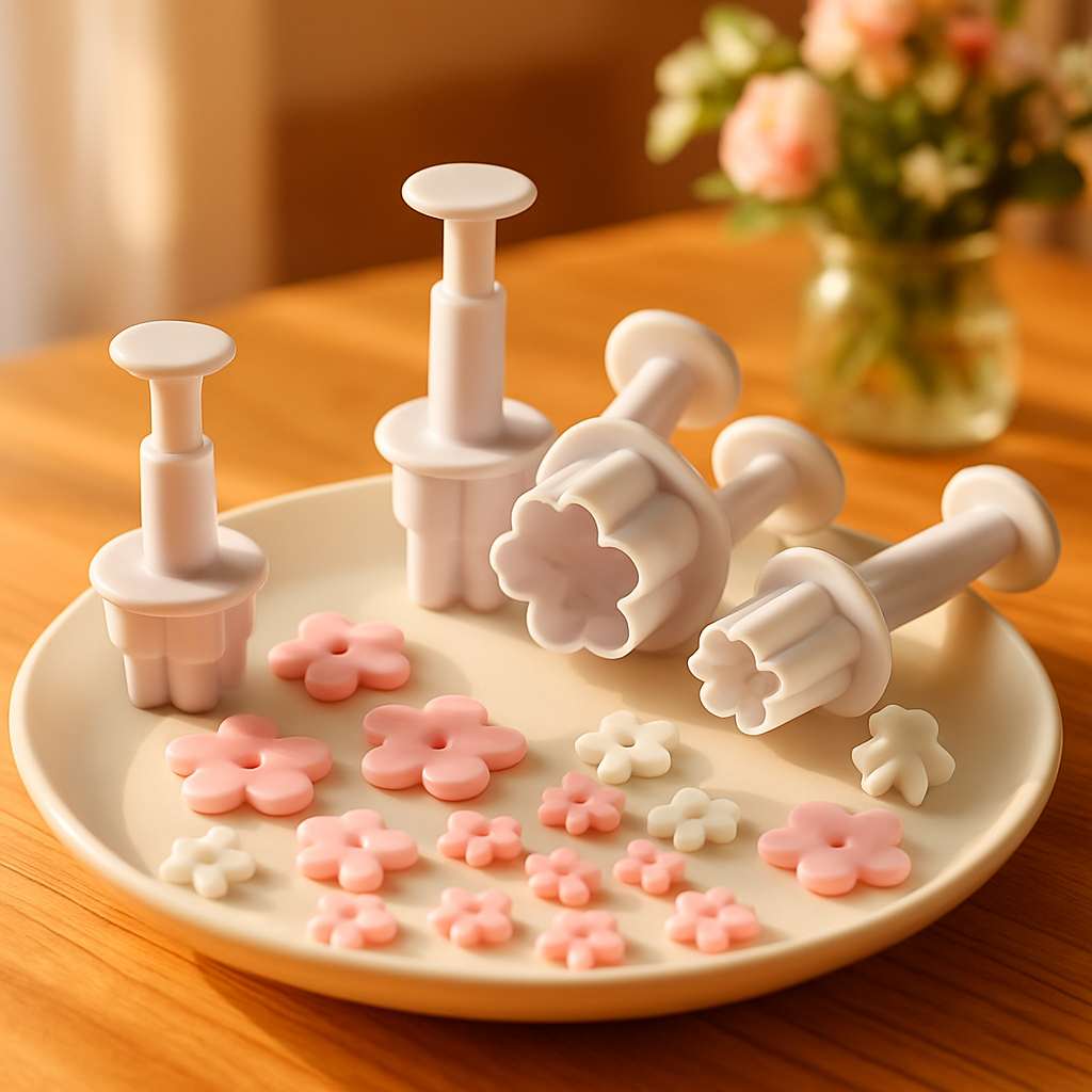 emporte pieces fleur sable decoration patisserie tailles differente