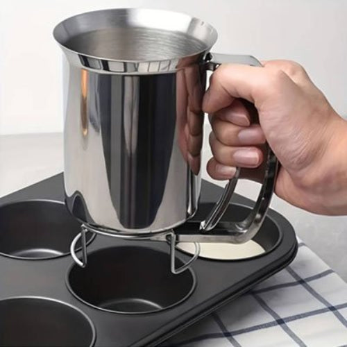 Entonnoir à piston compatible pâtes liquides et semi-liquides