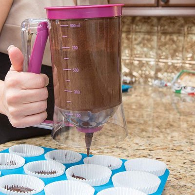 Entonnoir à piston ergonomique multiusages