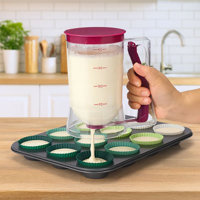 Entonnoir à piston pour crepe