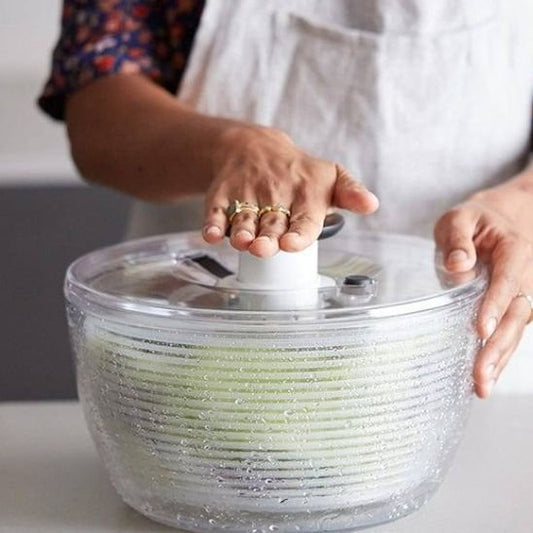 Essoreuse à salade avec système de pompe