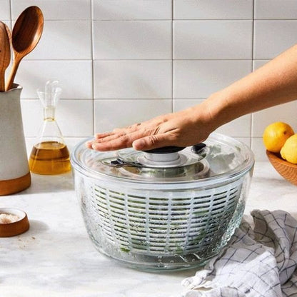 Essoreuse à salade ergonomique simple pression