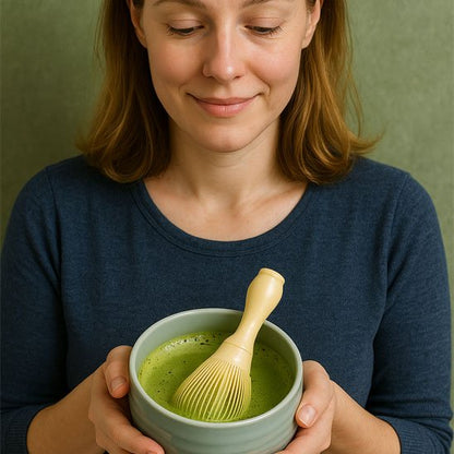 Fouet matcha rituel matcha japonais