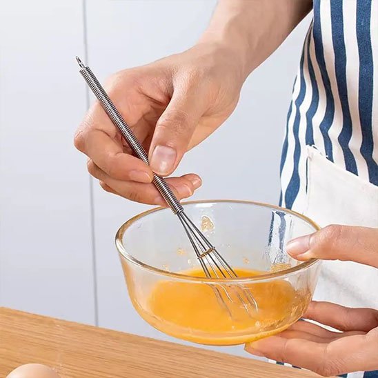 Fouet robuste pour œufs battus parfaitement lisses