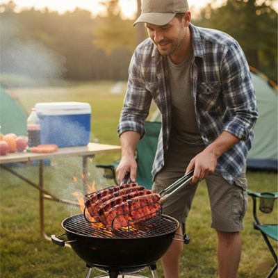 Grille barbecue pour cuisson saine et sans accroche