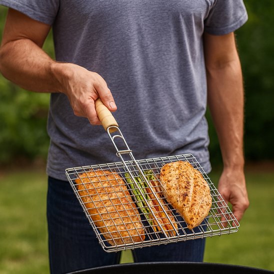 Grille pour barbecue des grillades partout, en toute simplicité