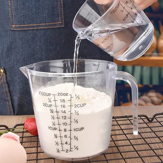 Lot verres doseurs cuisine précis
