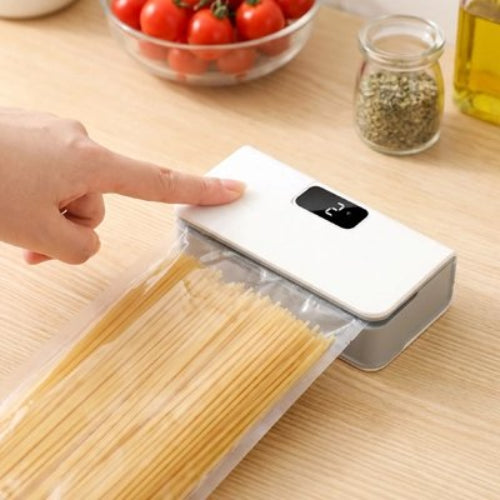 Machine sous vide pour garder les spaghettis à l'abri d'insectes pour microbes