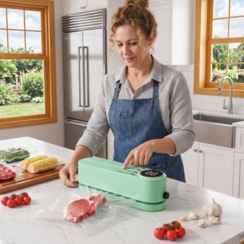 Machine sous vide réduit le gaspillage