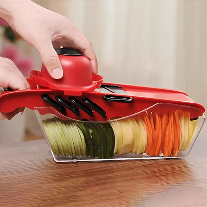 mandoline cuisineavec recipient recuperateur