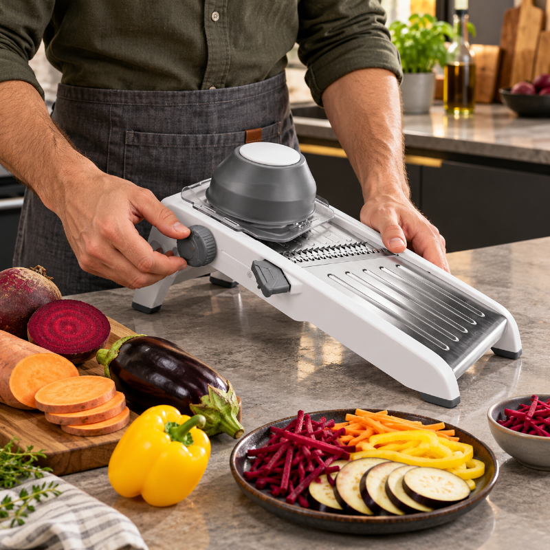 mandoline cuisine decoupes regulieres