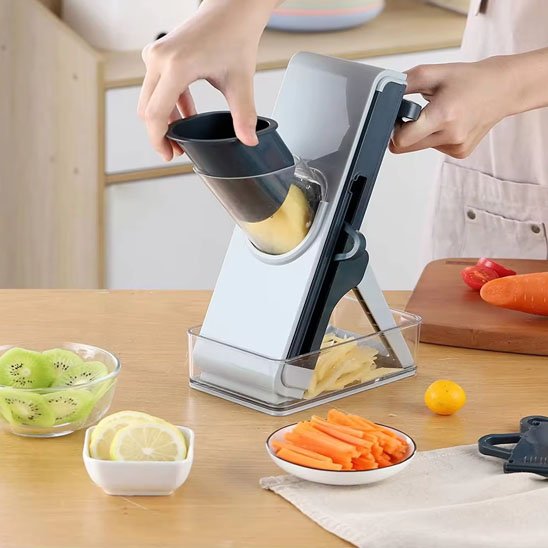 Mandoline cuisine réglable pour des tranches uniformes
