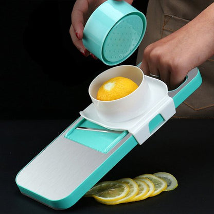 Mandoline japonaise bleue