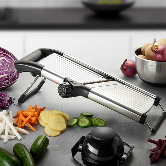mandoline japonaise lames acier inoxydable 430