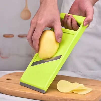 Mandoline japonaise verte