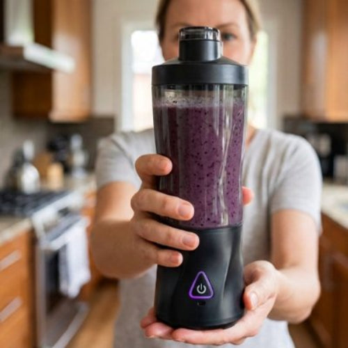Mini mixeur multifonction pour smoothies, sauces et shakes protéinés