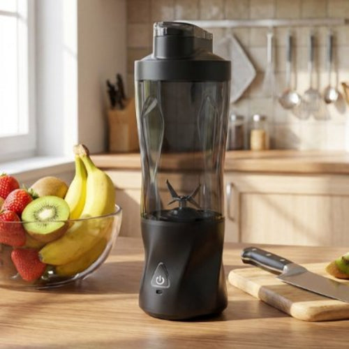 Mini mixeur rechargeable parfait pour bureau, sport ou voyage