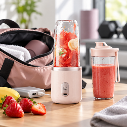 mixeur portable rechargeable blendergo format nomade