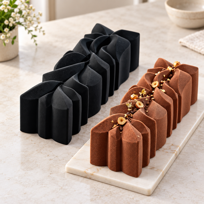 Moule à entremets silicone – 3 formes pâtissières